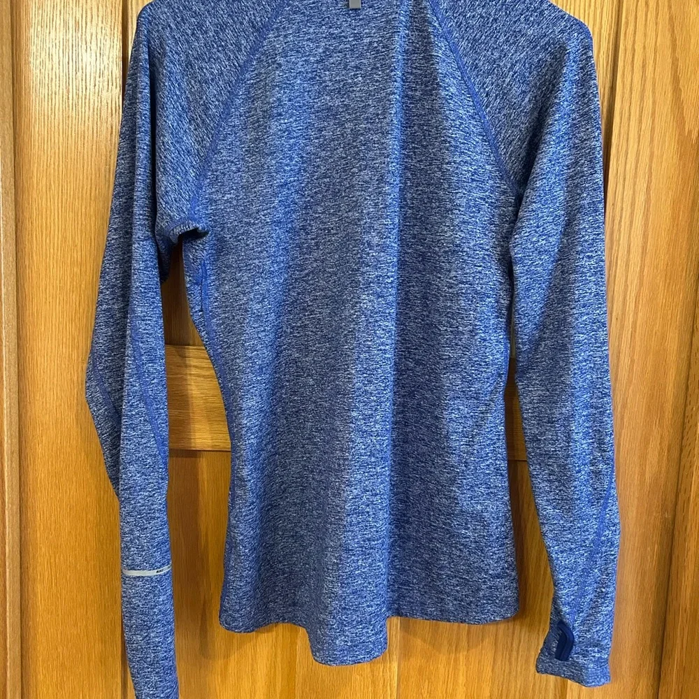 Nike Blue Heather‎ Dri-FIT Half-Zip Pullover